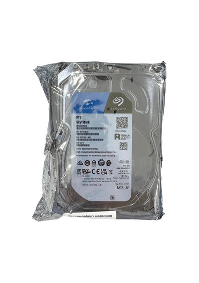 Gv Hd 6tb Seagate 3.5 Skyhawk Sata 5400rpm 256mb 7/24 Guvenlık St6000vx009 Resmı Dıst Garantılı