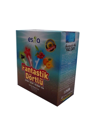 Fantastik Dörtlü Bitkisel Yaz Çayı 45 Süzen Poşet