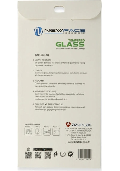 Newface Oppo Reno 4 Lite 20d Premium Cam Ekran Koruyucu