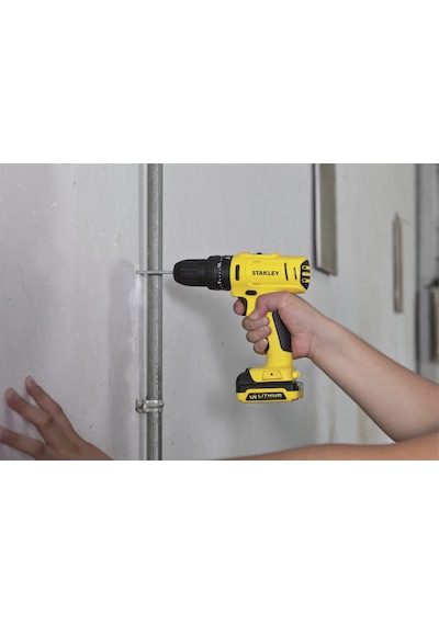 Stanley SCH121S2K-TR 10.8V/1.5Ah Li-Ion Çift Akülü Darbeli Vidalama Matkap