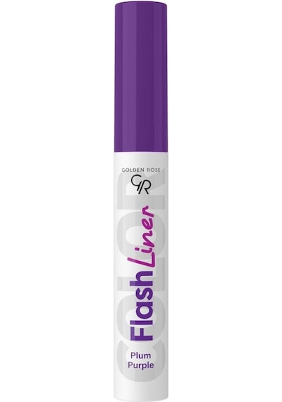 Golden Rose Flash Liner Colered Eyeliner No:107 Plum Purple - Renkli Eyeliner - 8691190535179 1 Adet