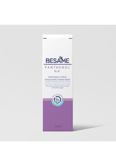 Besame Panthenol Yoğun Nemlendirici Bakım Kremi 200 Ml