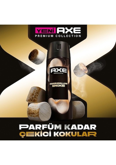 Axe Premium Collection Erkek Deodorant Marshmallow Smoke 150 Ml X3
