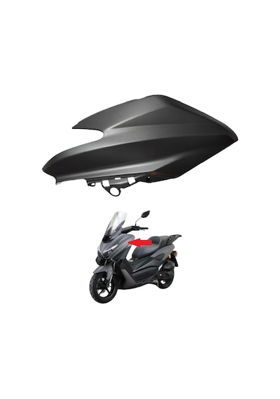 Arora Max-t 125 Ve Max-t Easy Ön Far Paneli Sol Mat Gri Grenaj