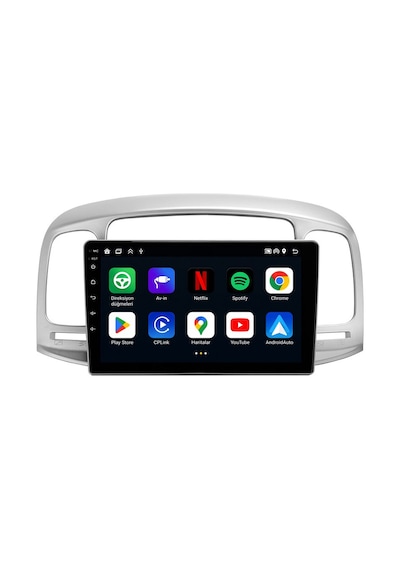 Hyundai Accent Era 2006-2012 Android Multimedya Carplay Android Auto Navigasyon 4gb Ram 64gb 9"
