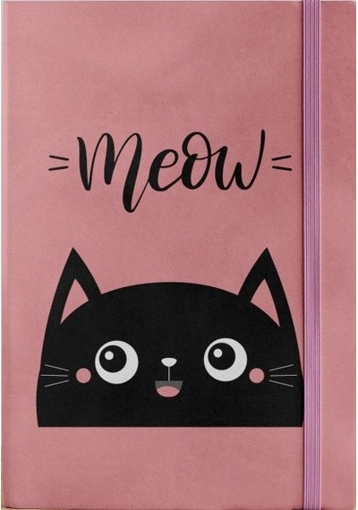 Meow Kedi İki Renk Çok Renkli