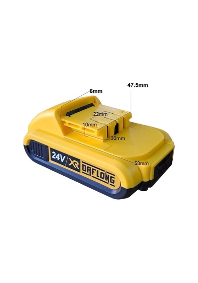 Şarjlı Matkap Için Yedek Batarya 12v 2000mah Li-ıon Pcbli Şarjlı Matkap Için Pil Grubu Universal