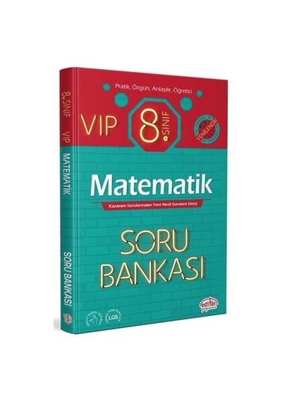 8. Sınıf Vip Matematik Soru Bankası / Komisyon