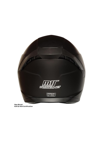 Mt Helmets Ece 22.R06 Sertifikalı Güneş Vizörlü Fiber Full Face Motor Kaskı Yeni Sezon Mat Siyah