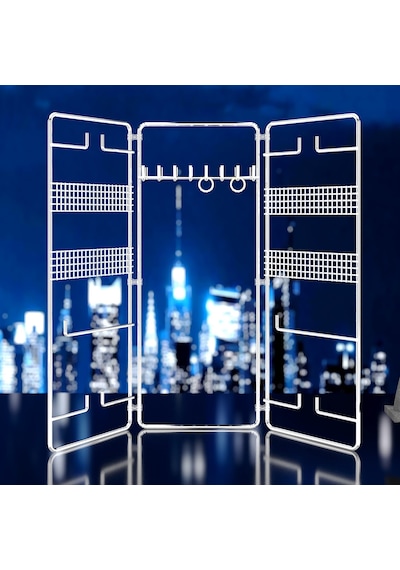 TEKNOTEL TAKI AKSESUAR STANDI DEKORATİF ORGANİZER KROM EG210 TEKNOTEL TAKI AKSESUAR STANDI DEKORATİF ORGANİZER KROM EG210