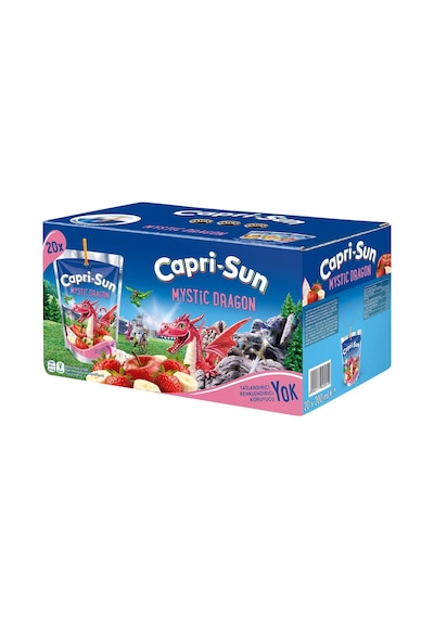 Capri-sun Mysticdragon Ejder Meyveli, Elmalı, Muzlu, Çilekli 200 Ml X 20 Adet