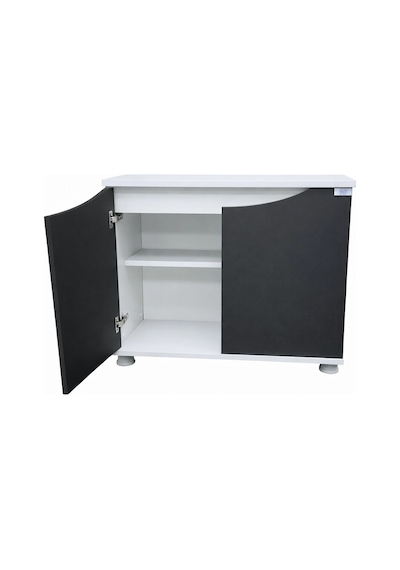Kanki Pet 80 Cm Mdf Kp8028ant Flex Antrasit Kapaklı Akvaryum Sehpası 80x28x69 Cm