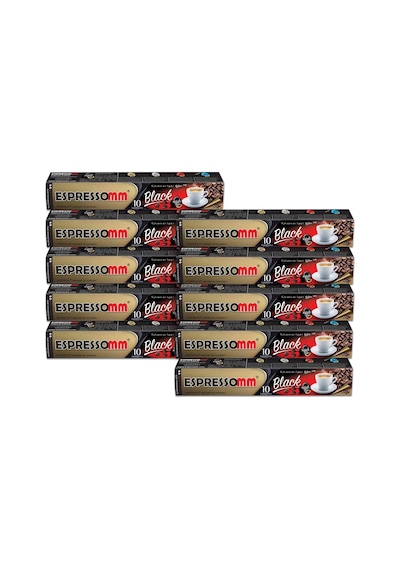 Espressomm Nespresso Uyumlu Black Kapsül Kahve 100 Adet
