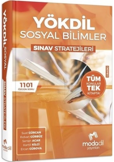 Modadil Yayınları Yökdil Sosyal Bilimler Sınav Stratejileri- Modadil Yayınları