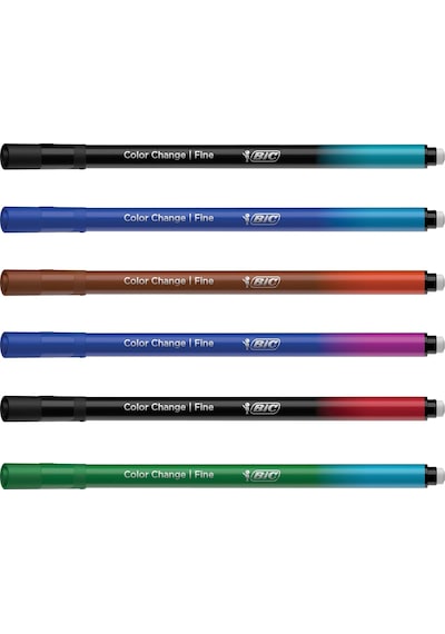 Bic Intensity Colour Change Keçe Uçlu Kalem 6'lı