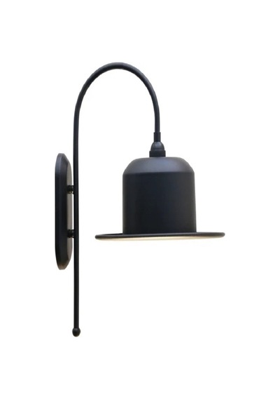 Dylight Retro Metal Vintage Dekoratif Mafsallı Siyah Duvar Aplik-dys50033