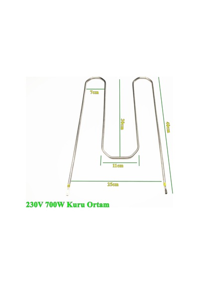 M Tipi Fırın Isıtıcı Rezistans 230v 700w