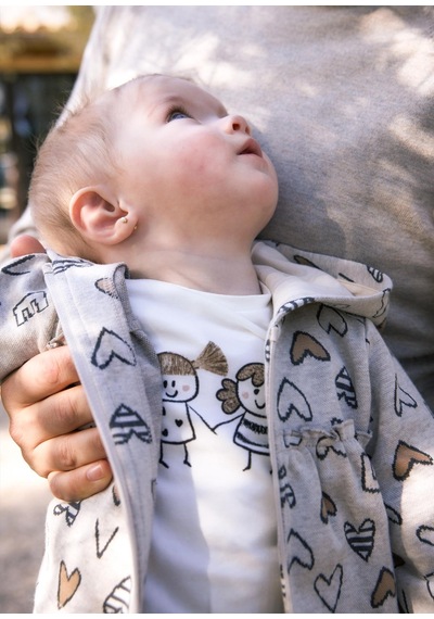 Mayoral Newborn Kız Bebek Eşofman Takım Gri Gri