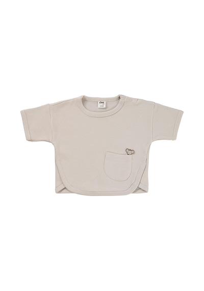 Civil Baby Cepli Basic 6-18 Ay Takım - Bej Taş Rengi