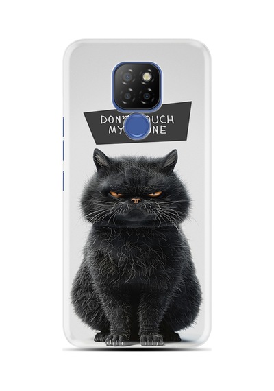 General Mobile Gm9 Pro Kılıf Boutique Baskılı Resimli Don't Touch Cat Pcode -011