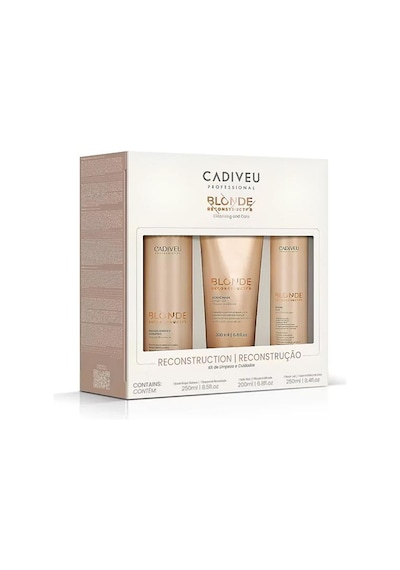 Cadıveu Cadiveu Blonde Reconstructor Ev Bakım Seti 3'lü