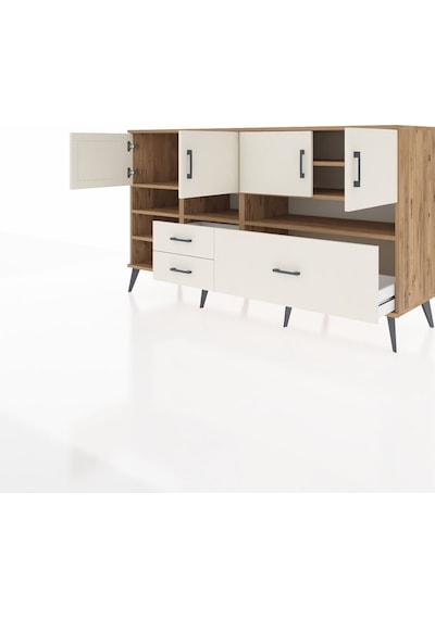 Kronos Konsol 8 Raflı 3 Çekmeceli 4 Kapaklı 176x59x99 Çam-aytaşı Aytası - Atlas Çam Kronos Konsol 8 Raflı 3 Çekmeceli 4 Kapaklı 176x59x99 Çam-aytaşı Aytası - Atlas Çam