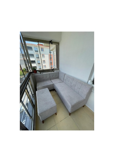 Nazar Mutfak Balkon Köşesi Sandıklı Gri Gri Nazar Mutfak Balkon Köşesi Sandıklı Gri Gri