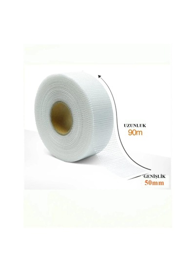 Alçıpan Yapışkanlı Derz Bantı 90mt/50mm