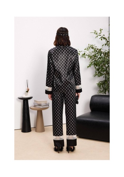 Pierre Cardin Kadın Pijama Takımı 1320.syh Siyah