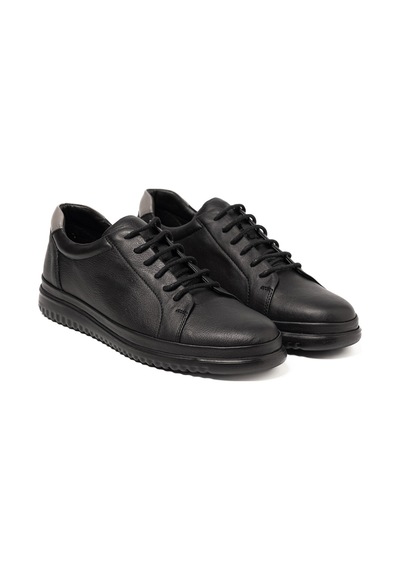 Sneaker Erkek Og-9144 John May 1571-1930 Siyah Asl-grı Amns Siyah Tbn-siyah Mşn