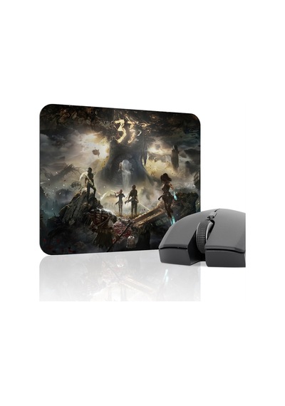 Expedition 33 Kaymaz Dikişli Kauçuk Oyuncu Mousepad V1 - 22x18 Gaming Mouse Pad Fare Altlığı