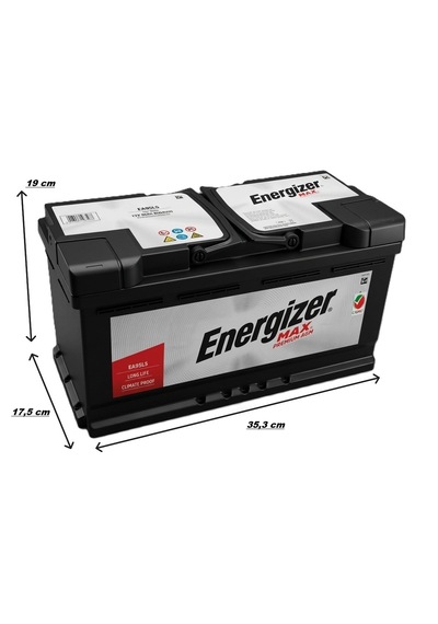 Energizer Premium Start-stop Agm 12 V 95 Ah Akü