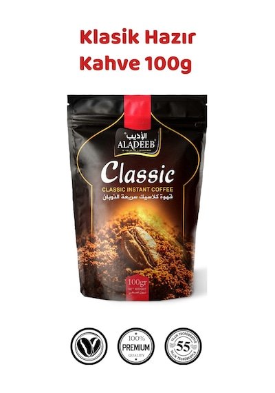 Aladeeb Klasik Hazır Kahve 100 G