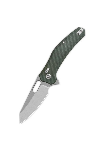 Qsp Emu Yeşil Mikarta Sap Glyde Lock 14c28n Çelik Kamp Çakı Qs164-b1 Kum