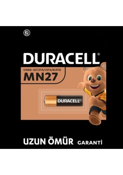 Özel Alkalin Pil, 12v, 1'li Paket, Uzun Süreli