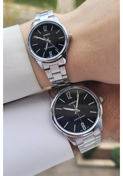 Casio Csgnct113 Sevgili Çift Kol Saati Gümüş