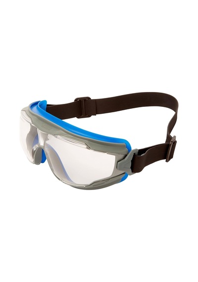 3m Goggle Gear 500 İş Güvenliği Koruyucu Gözlükler, Neopren Baş Bandı, Scotchgard Buğu Önleyici/çizi