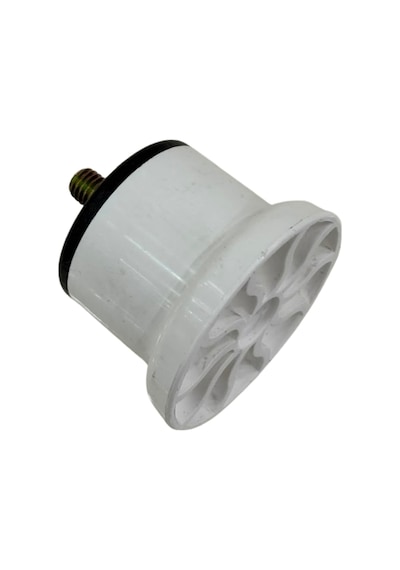 Cateksss 4 Cm Asena Plastik Ayak 3/8 Beyaz - 16 Lı Paket