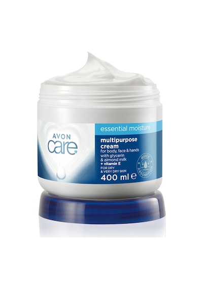 Avon Care Gliserin & Badem Sütü İçeren Yoğun Nemlendirici El Yüz ve Vücut Kremi 400 ML