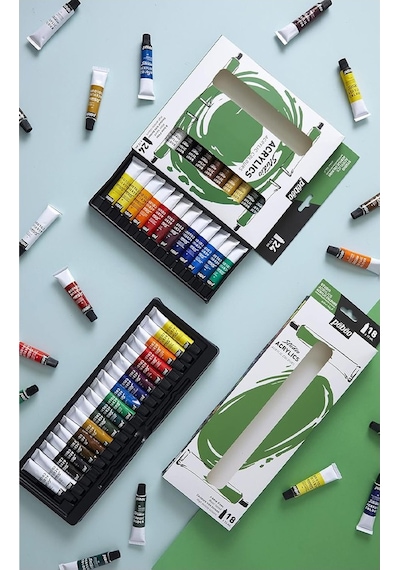 Akrilik Boya 24 Renk 12 Ml 1 Paket Pepeo Akrilik Boya Seti 24 Lü Ahşap Tuval Taş Ağaç Boyamalar İçin İdea Boyama Seti Çok Renkli Akrilik Boya 24 Renk 12 Ml 1 Paket Pepeo Akrilik Boya Seti 24 Lü Ahşap Tuval Taş Ağaç Boyamalar İçin İdea Boyama Seti Çok Renkli