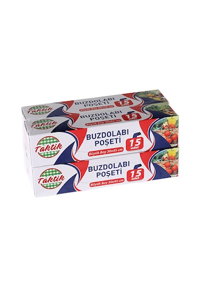 Taktik Buzdolabı Poşeti Büyük Boy 30 45 Cm 4 Lü