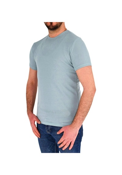 Erkek Sıfır Yaka Tişört T-383 Bgl-St01826