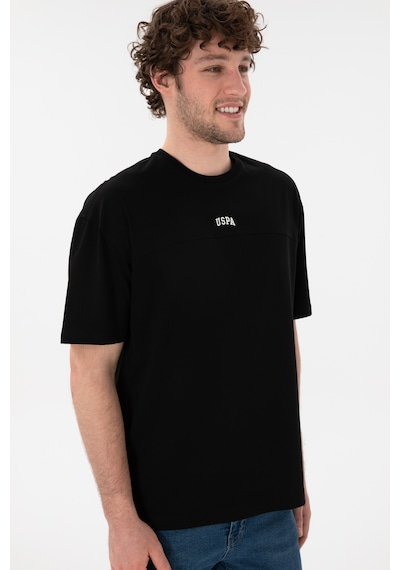 U.S. Polo Assn. Erkek Comfort Fit Bisiklet Yaka Siyah Tişört 50306017-VR046 U.S. Polo Assn. Erkek Comfort Fit Bisiklet Yaka Siyah Tişört 50306017-VR046