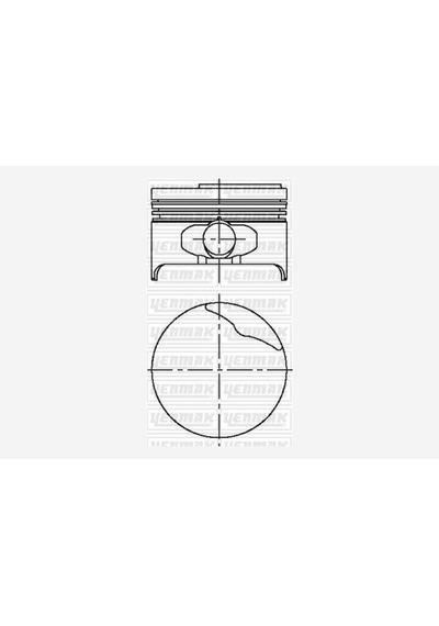Motor - 359 - Piston Segman Mgn 1600 8 V 1/2 79.50 - Dpmıx-hb - Çap Std