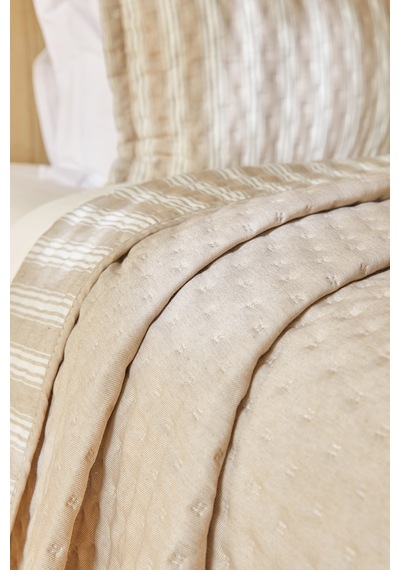 Ocean Home Textile Pamuklu Kaapitoneli Bej Renk Çizgi Desen Tek Kişilik Yatak Örtüsü Seti 1 Adet 160 X 230 / 1 Adet 50 X 70 Cm Ocean Home Textile Pamuklu Kaapitoneli Bej Renk Çizgi Desen Tek Kişilik Yatak Örtüsü Seti 1 Adet 160 X 230 / 1 Adet 50 X 70 Cm