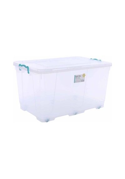 Plastik 80 Lt Tekerlekli Multi Box Saklama Kabı Diğer
