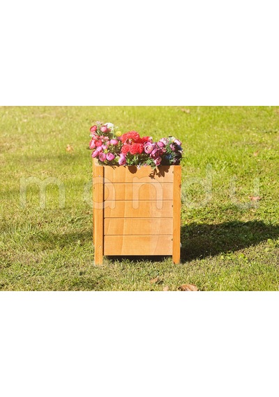 Mandu 41 x 38 CM Dekoratif Ahşap Saksı