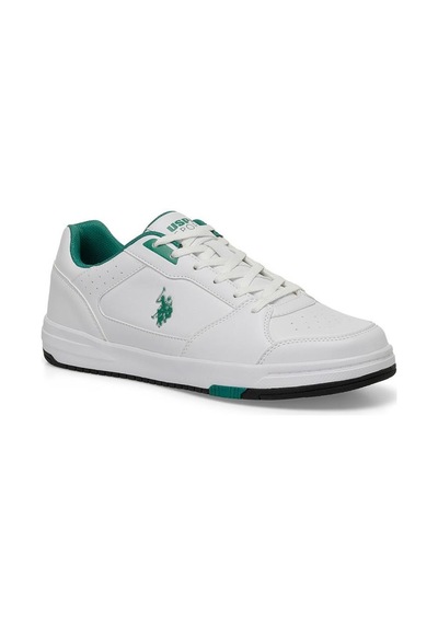 U.S. Polo Assn. U.s.polo Assn Presto 4pr Beyaz Yeşil Comfort Günlük Spor Ayakkabısı Yeşil
