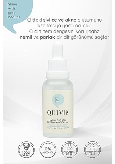 Vivia Yoğun Nemlendirici Dolgunlaştırıcı Yenileyici Ve Onarıcı Cilt Serumu Hyaluronic Acid 30 Ml