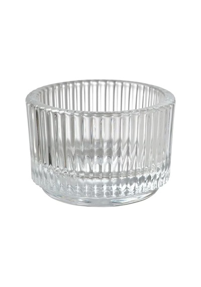 Tealight Tutucu Şeffaf Cam 3 5 Cm Çok Renkli